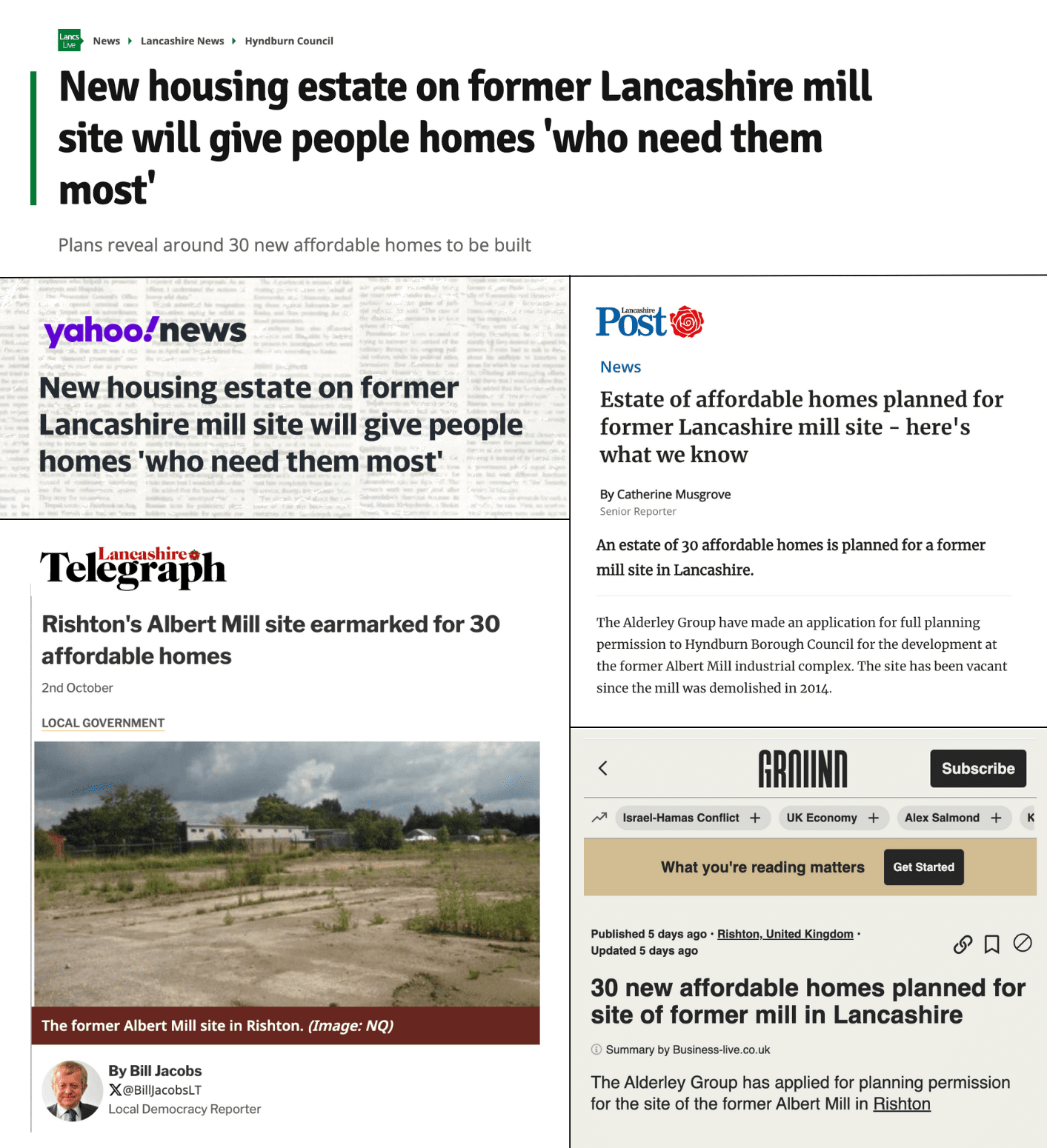 Alderley Group News PR Developments