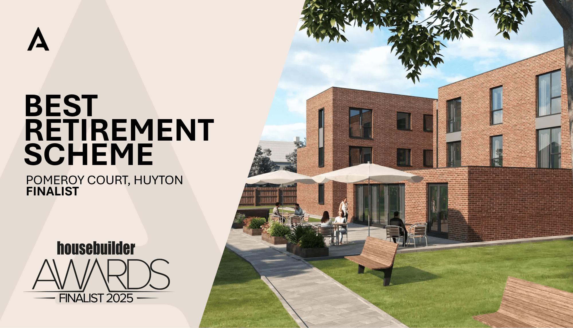 Pomeroy Court Retirement Scheme Award Finalist Housebuilder Awards 2025